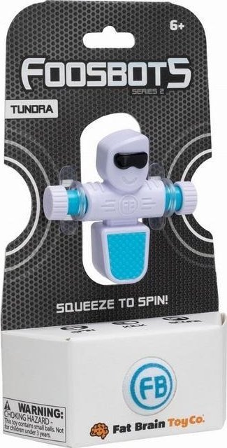 Piłkarzyki Foosbots - pojedynczy piłkarzyk Biały