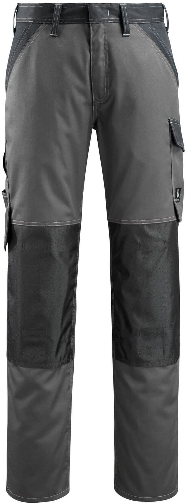 MASCOT Spodnie z kieszeniami na kolanach LIGHT (kolor ciemny antracyt/czerń, rozmiar 82C52)