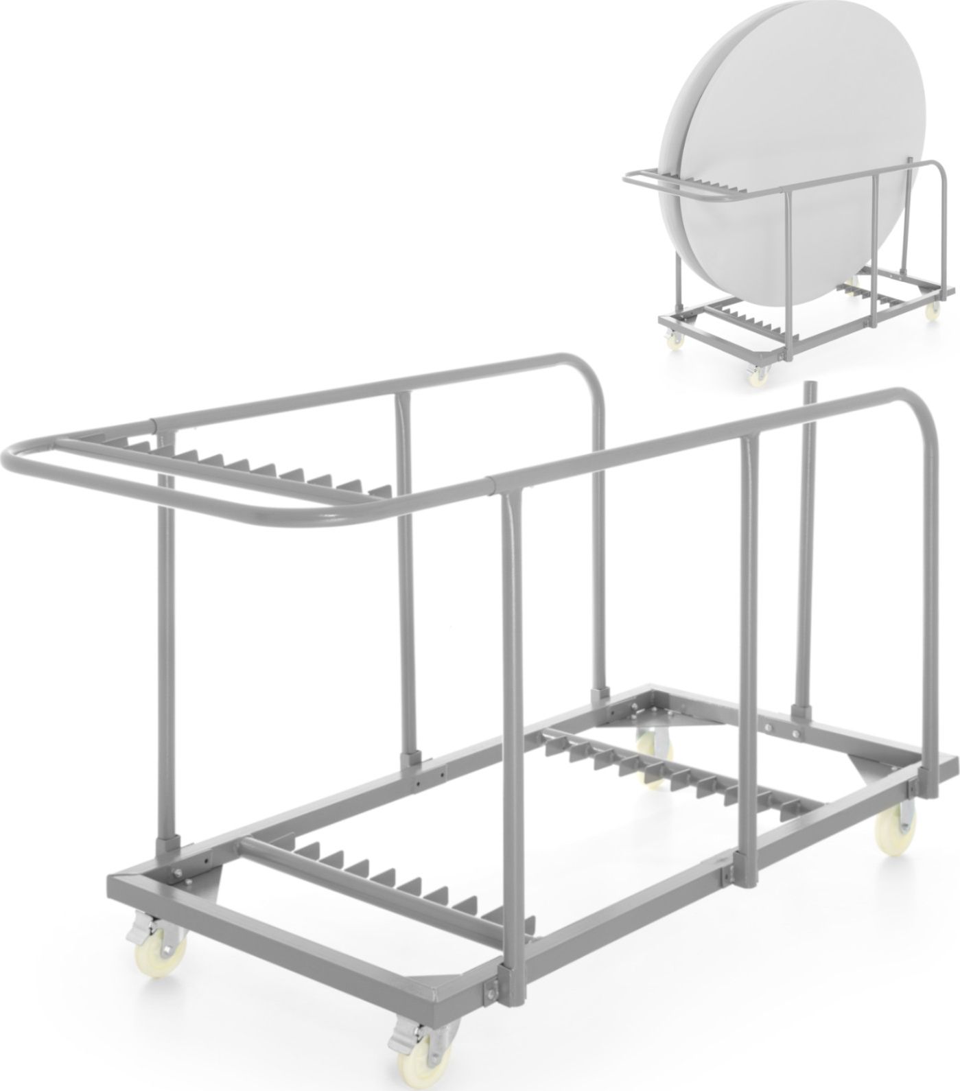 Hendi Wózek do transportu stołów cateringowych bankietowych na 20 stołów - Hendi 811221 Wózek do transportu stołów cateringowych bankietowych na 20 st