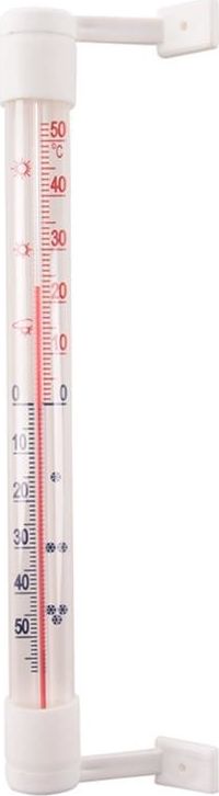 Orion Termometr okienny zewnętrzny 21,5 cm biały