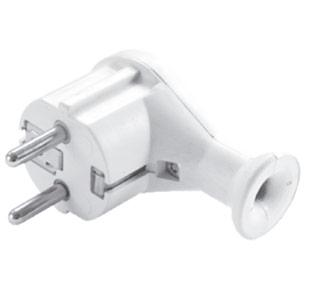 Opal Wtyczka kątowa rozbieralna WT-50 2P+Z 16A biała