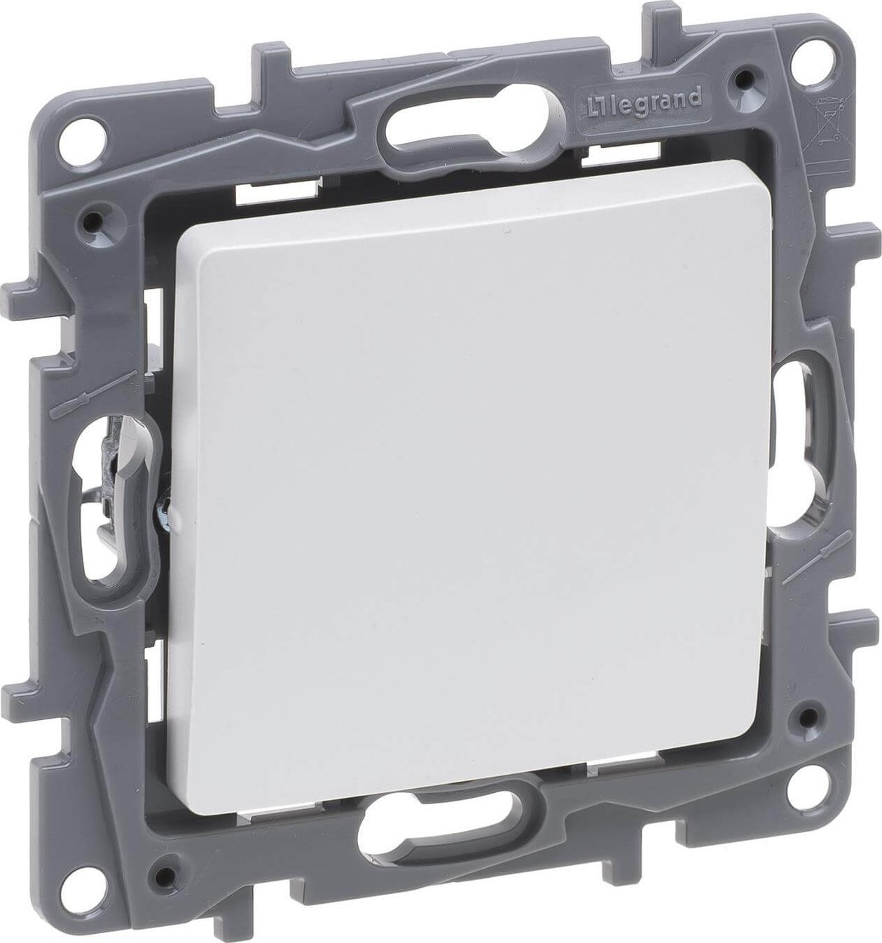 Legrand Niloe Selection Łącznik schodowy pojedynczy 10AX perła 762401