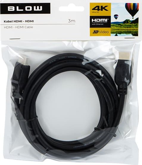Kabel Blow Przył.HDMI-HDMI 3m 4K