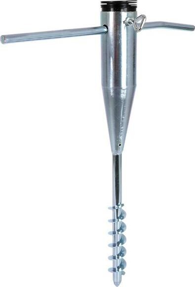 Redcliffs Suport, suport pentru umbrel de grdin cu nurubare, baz metalic pentru umbrel