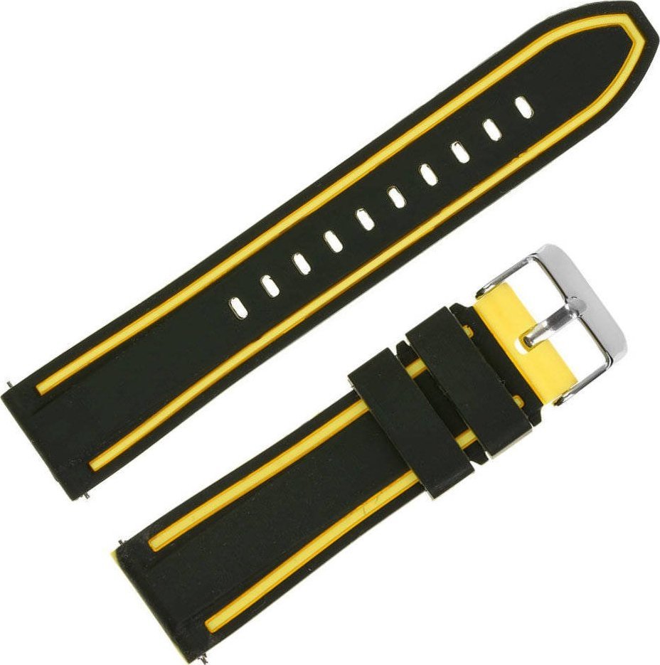 Pacific Silikonowy pasek do zegarka 20 mm Pacific U14-1.10-20