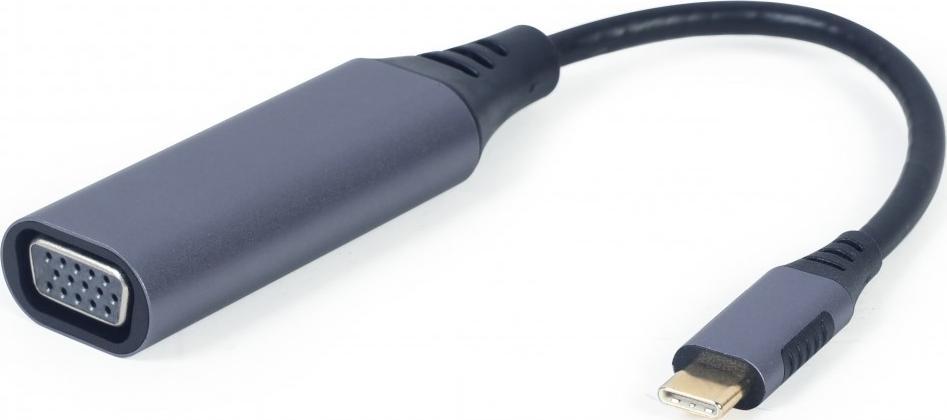 Adapter USB Gembird USB-C - VGA Biały (A-USB3C-VGA-01)