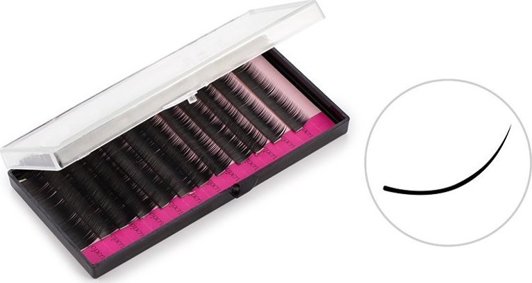 Cosmetics Zone RZĘSY MINK B/MIX KASETA 8-14MM