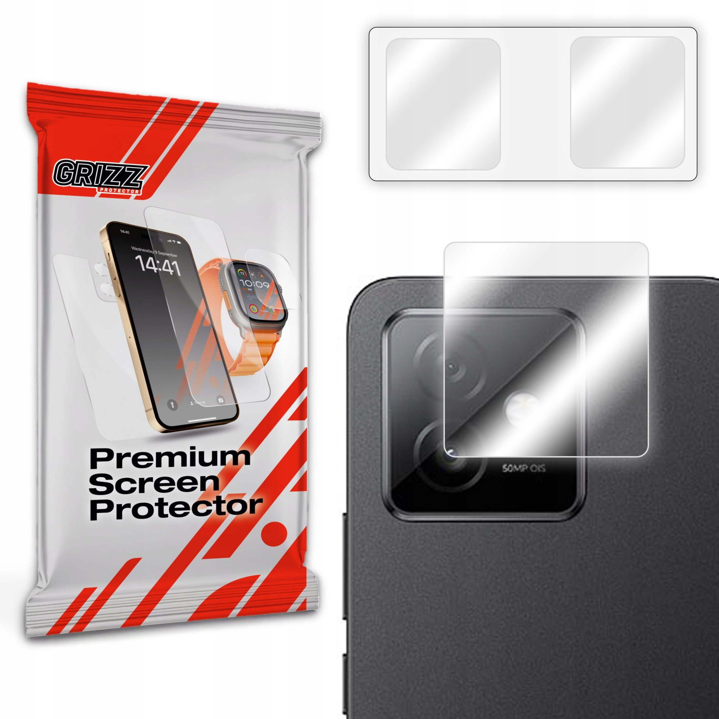 Szkło na aparat GrizzGlass HybridGlass Camera do Honor X60 GT