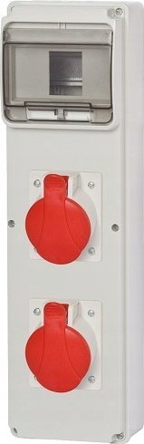 F-Elektro Rozdzielnica 6M ULISSE MAXI 16A/5P, 32A/5P IP54