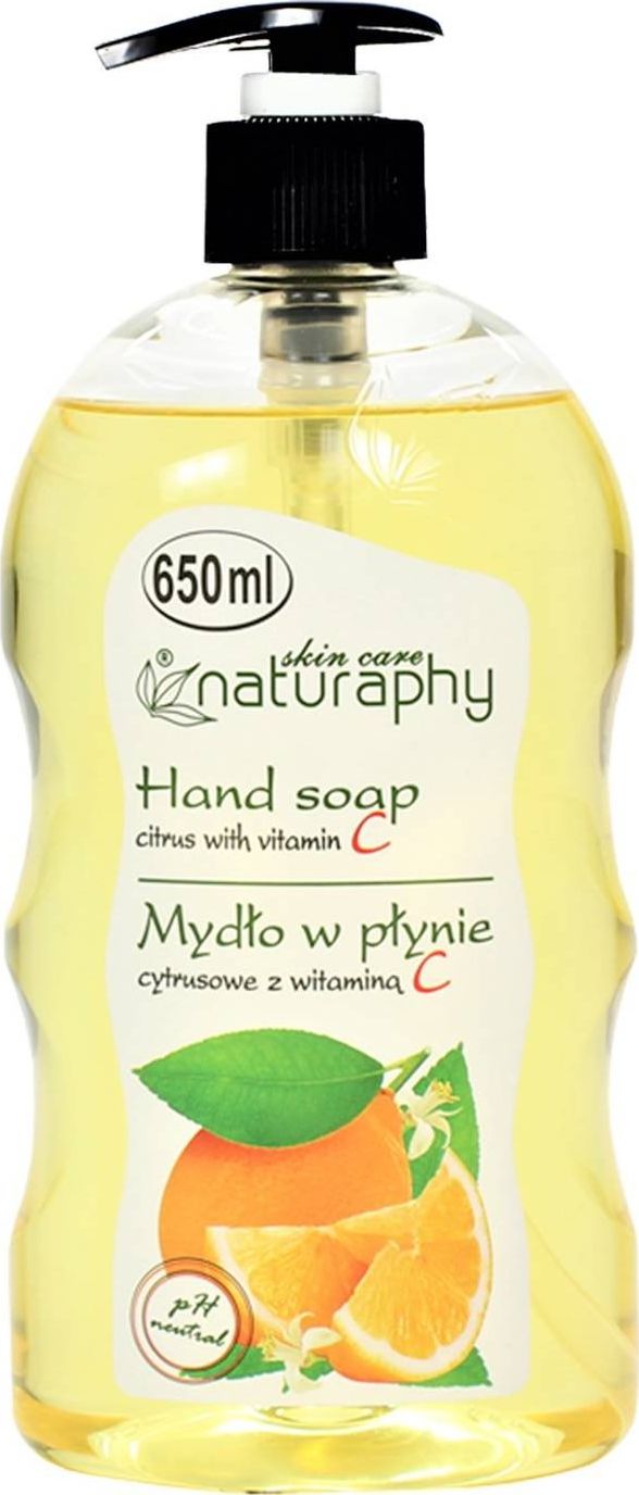 BluxCosmetics Mydło w płynie cytrusowe z witaminą C 650 ml