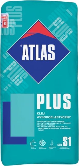ATLAS Atlas Plus Klej wysokoelastyczny do płytek 25 kg odkształcalny