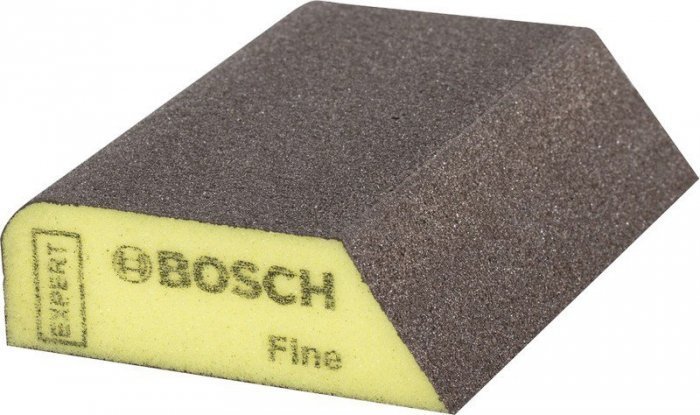 Bosch Bosch EXPERT S470 Combi sanding block, fine, sanding sponge (yellow, 97 x 69 x 26mm)