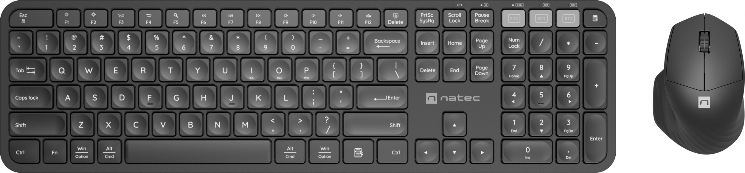 Klawiatura + mysz Natec Octopus 2 (NKL-1998)