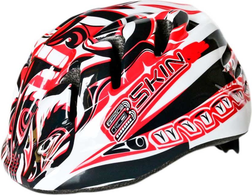 Vivo Kask KIDDY PRO czerwono-biały r. XS (HM-BS327/173)