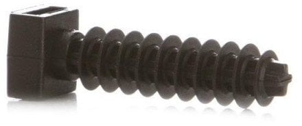 CABLE TIE WALL PLUG BASE 10MM BLACK