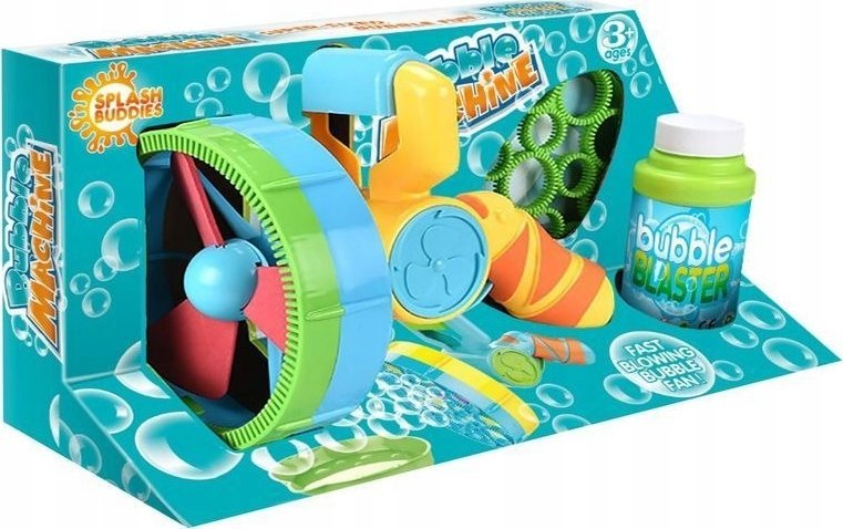 Maszynka Do Puszczania Baniek Mydlanych, Wiatrak, Płyn, Bańki Mydlane