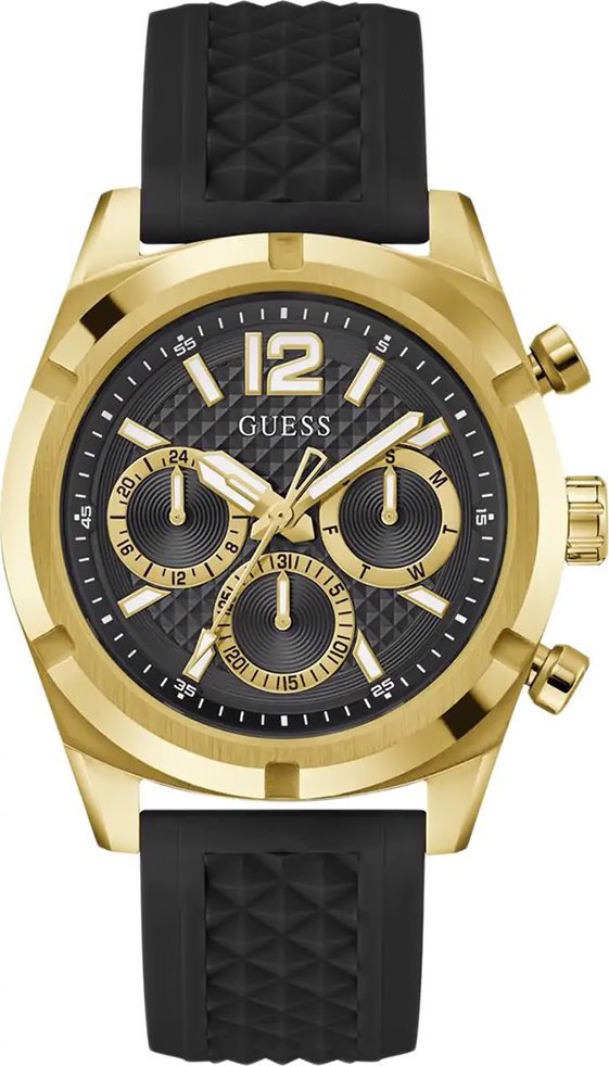 Zegarek Guess Zegarek męski Guess GW0729G2 czarny
