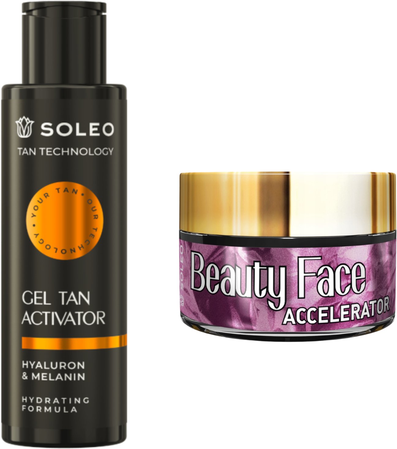 Soleo Tan Technology Gel Tan Activator + Słoiczek Beauty Face