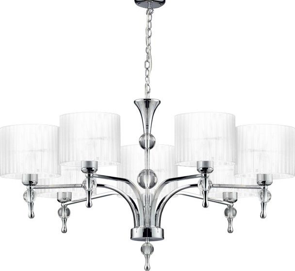 Lampa wisząca Azzardo Impress klasyczna chrom (AZ1106)