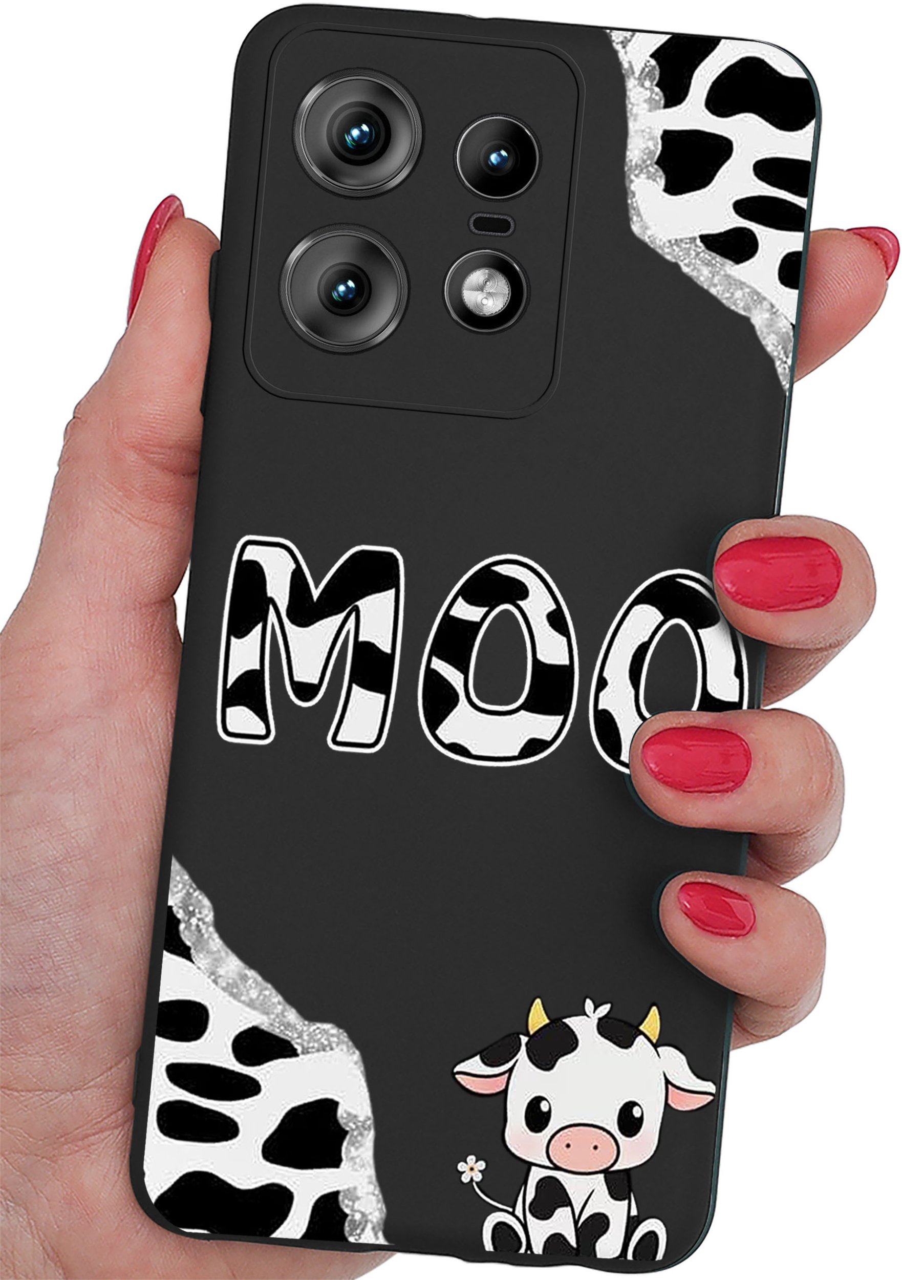 Etui do Motorola Moto EDGE 50 Pro WZORY |SILIKONOWE MATT CASE