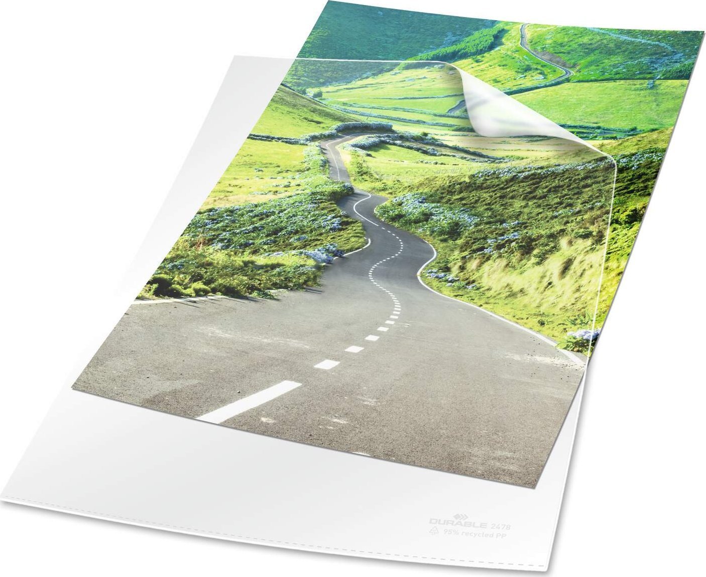 Durable Koszulka na dokumenty STANDARD A4 rPP 0,10mm przezroczysta 100 sztuk