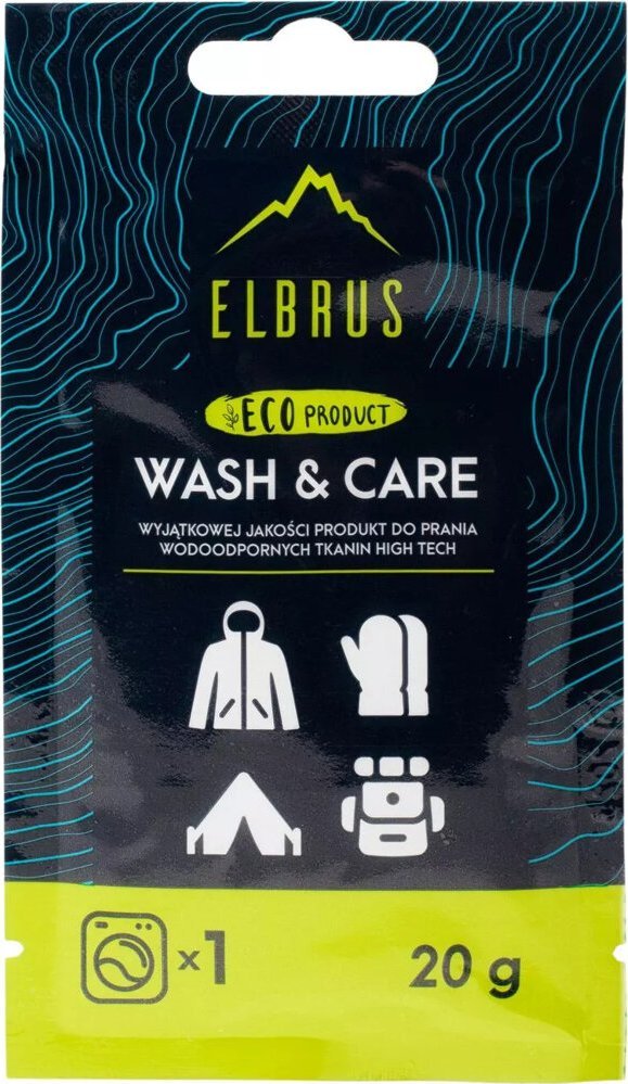 Elbrus Środek do czyszczenia ochrony i wodoodporności odzieży oraz sprzętów sportowych Elbrus Wash