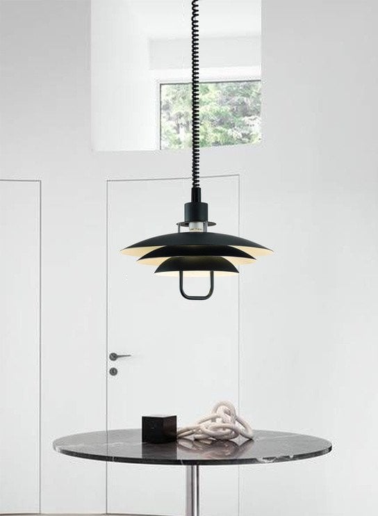 PENDANT LIGHT ISLE E27 BLACK