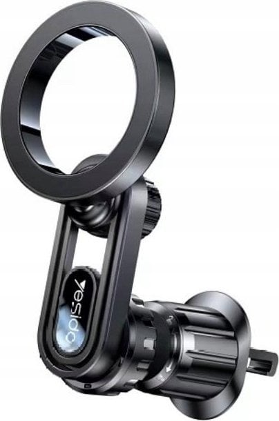 Yesido yesido Magnet. Uchwyt Samochodowy C157 do Kratki, MagSafe, BLACK / CZARNY