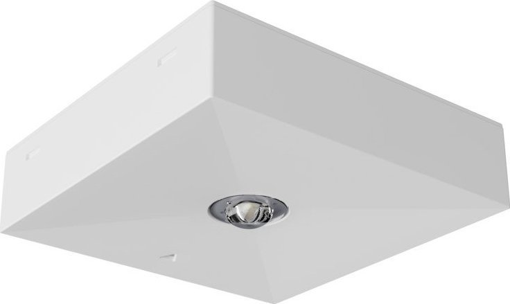 AWEX Oprawa awaryjna LV3N IP20 LED 1W (opt. road) 1h jednozadaniowa biała LV3N/R/1W/B/1/SE/X/WH