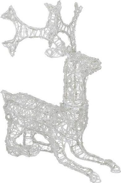 Springos Renifer Led świąteczny 130 LED świetlna dekoracja biały zimny UNIWERSALNY