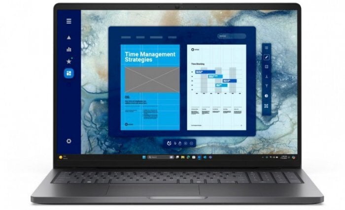 Laptop Dell Pro 16 PC16250 Intel Core 7 150U Laptop 40,6 cm (16") Full HD+ 16 GB DDR5-SDRAM 512 GB SSD Wi-Fi 6E (802.11ax) Windows 11 Pro Czarny