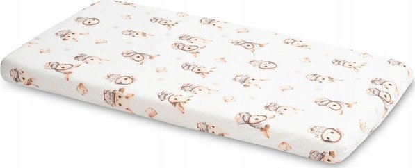 Sensillo PRZEŚCIERADŁO DRUKOWANE KRÓLICZKI 60X120CM