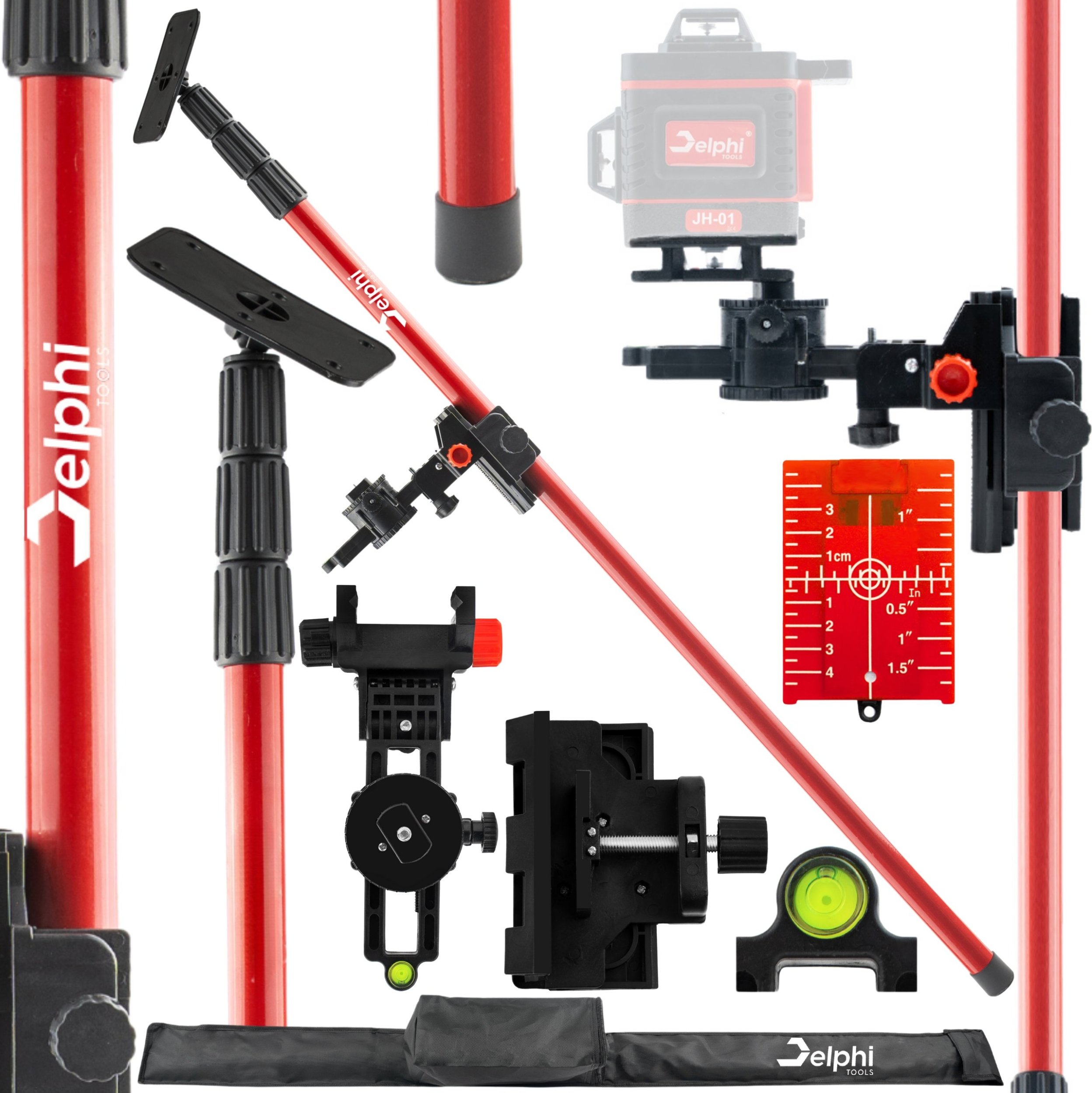 Delphi Tools Tyczka Teleskopowa Delphi 3m Do Lasera Krzyżowego
