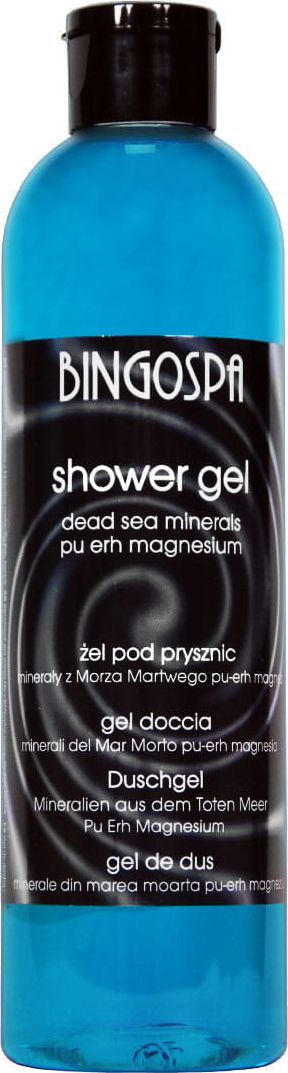BingoSpa Żel pod prysznic Minerały z Morza Martwego/Pu-erh i Magnez 300ml