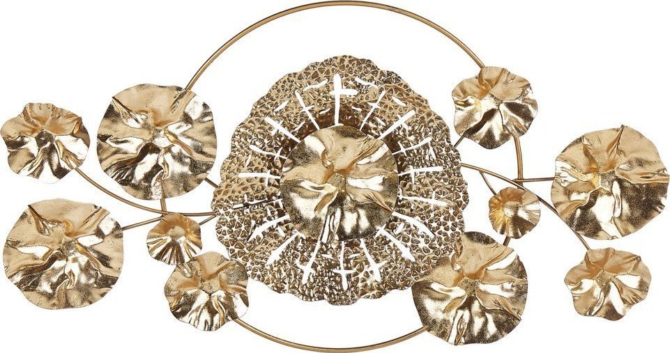 Beliani Dekoracja ścienna złota CHROMIUM