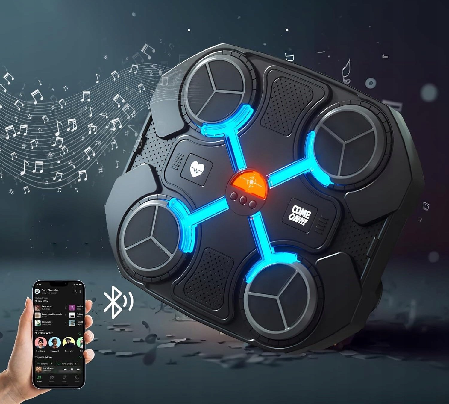 Tarcza MOMIX MUSIC BOXING MACHINE