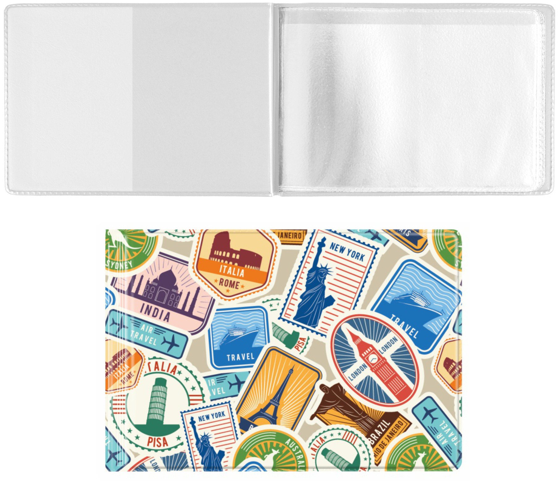 Okładka na dokumenty małe travel