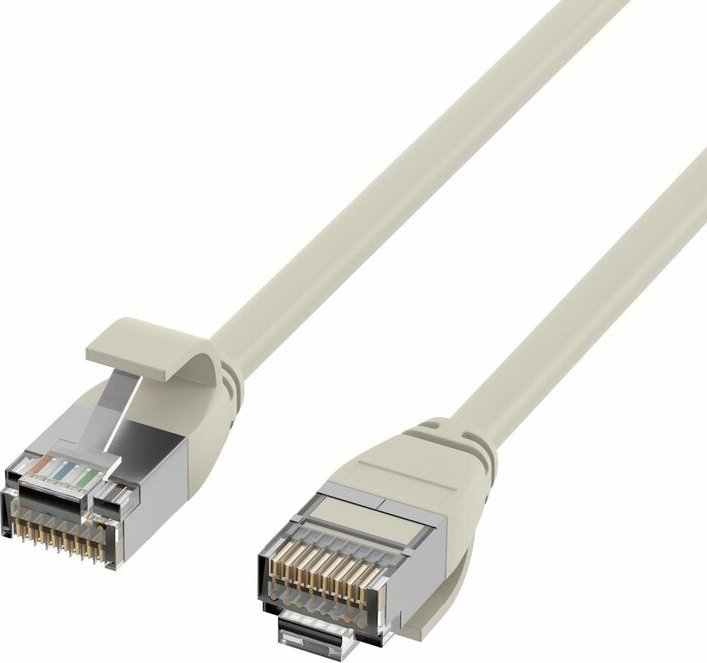 EFB EFB RJ45 Patchkabel Cat.6A S/FTP 2m grau ultraflex