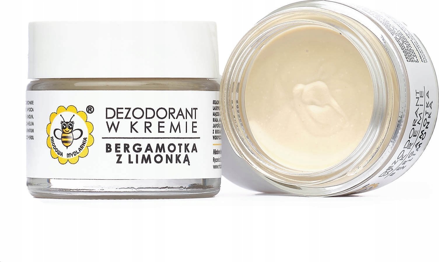 Alkotest MIODOWA MYDLARNIA_ Dezodorant w kremie Bergamotka z Limonką 20g