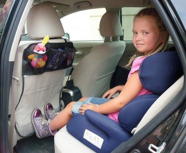 CGAuto AG273A ORGANIZER OCHRANIACZ NA FOTEL AUTA PVC uniwersalny