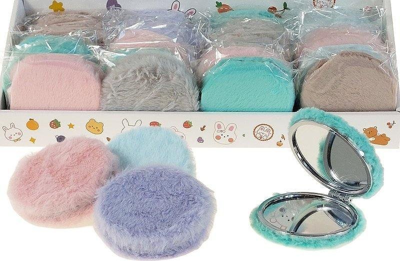 Lusterko w pluszowym etui MIX