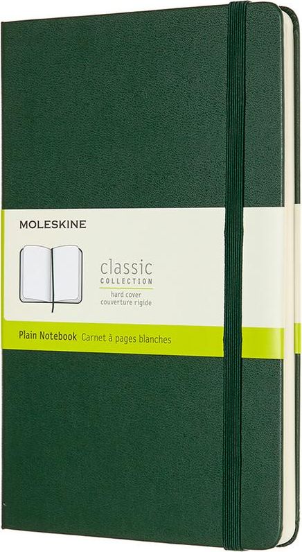 Moleskine Notes Classic L 13x21 tw. gładki mirtowa zieleń