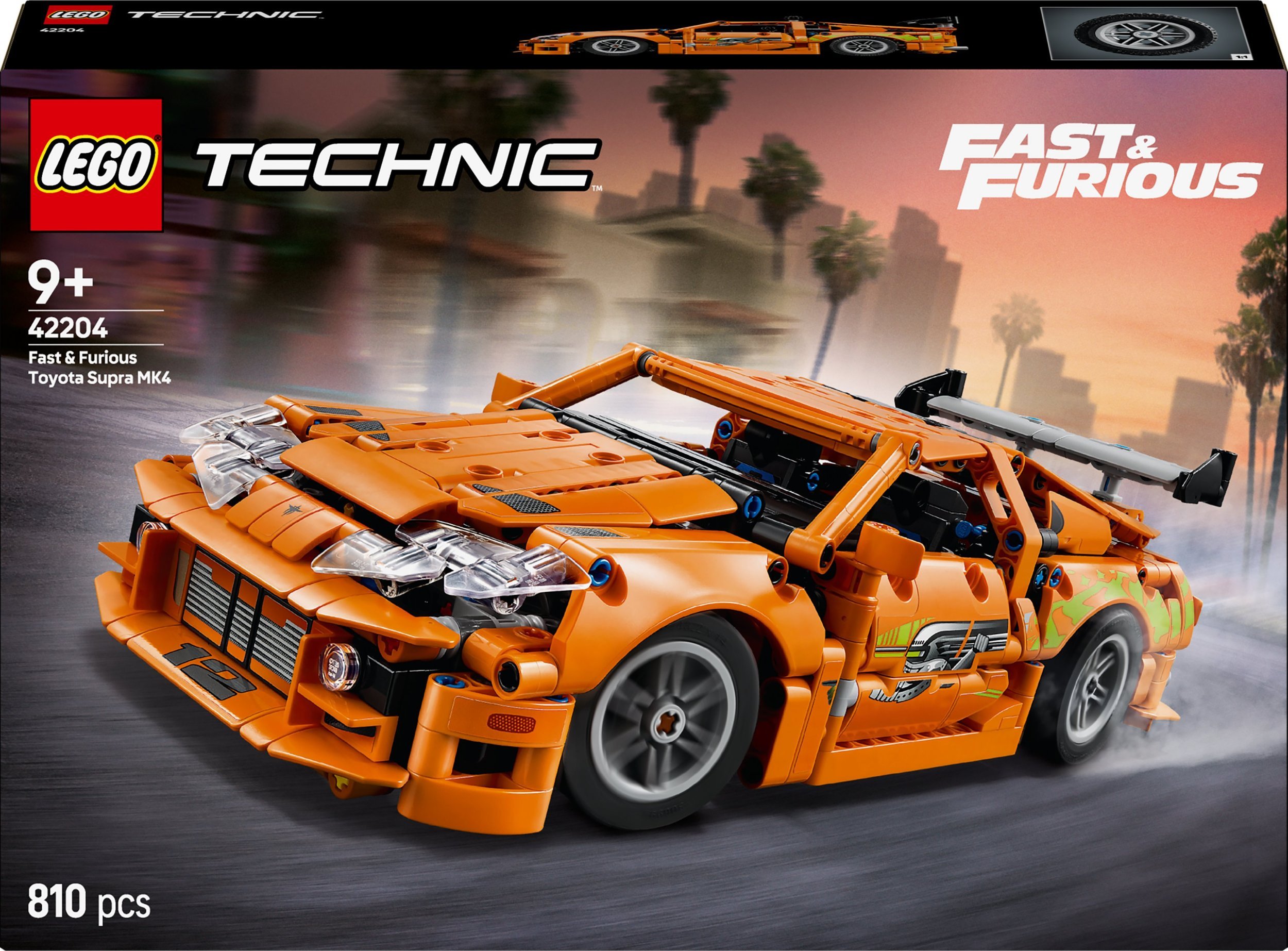 Technic Fast and Furious Toyota Supra MK4 (42204)