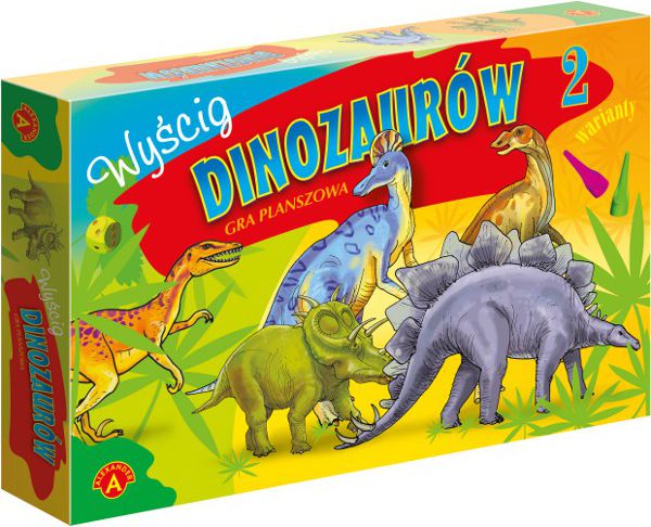 Alexander Gra planszowa Wyścig Dinozaurów