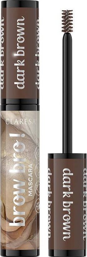 Claresa Brow Bro! maskara do brwi 02 Dark Brown 8ml