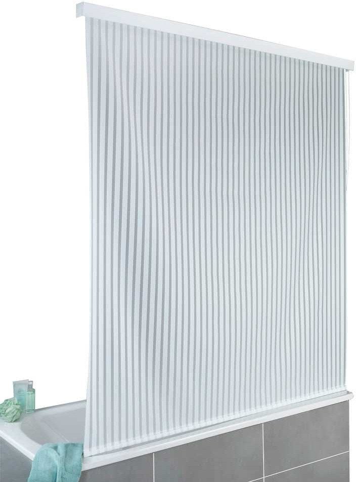 Zasłona prysznicowa Blind, z paskami, 132 x 240 cm, WENKO