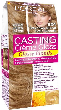 Casting Creme Gloss Krem koloryzujący nr 801 Satynowy Blond