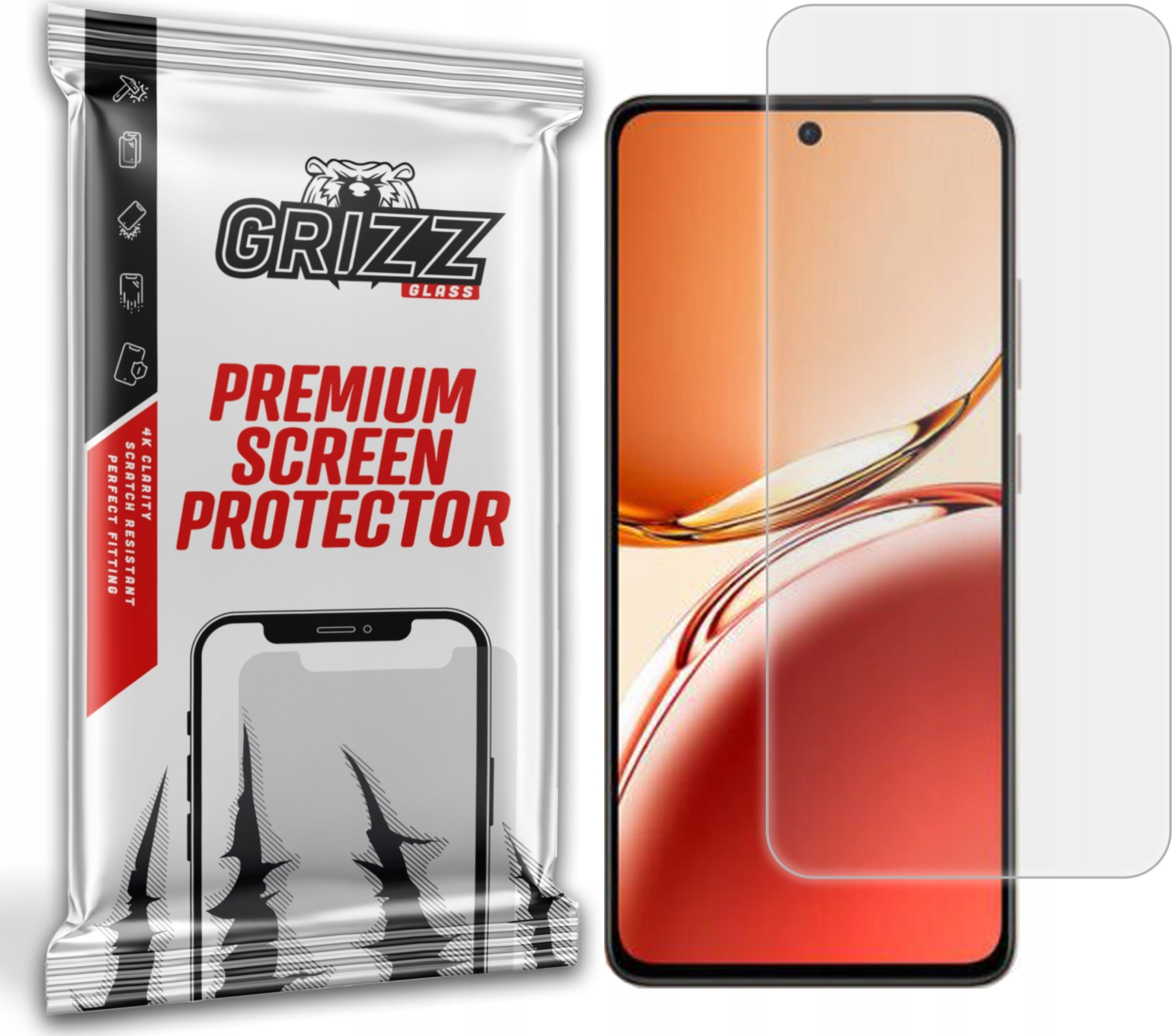 GrizzGlass Folia matowa GrizzGlass PaperScreen do Oppo Reno 12 F