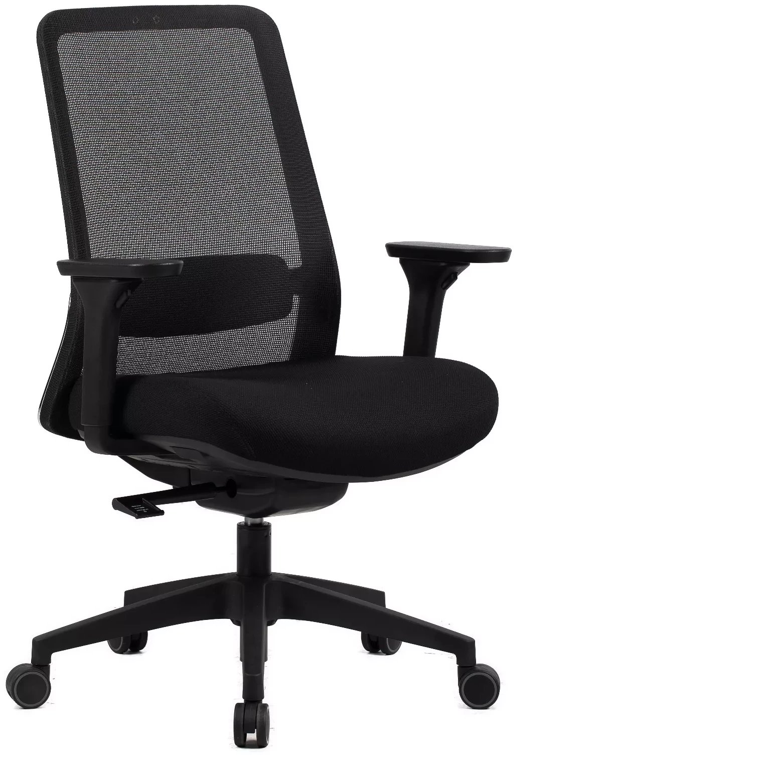 FOTEL OBROTOWY Q718 CZARNY