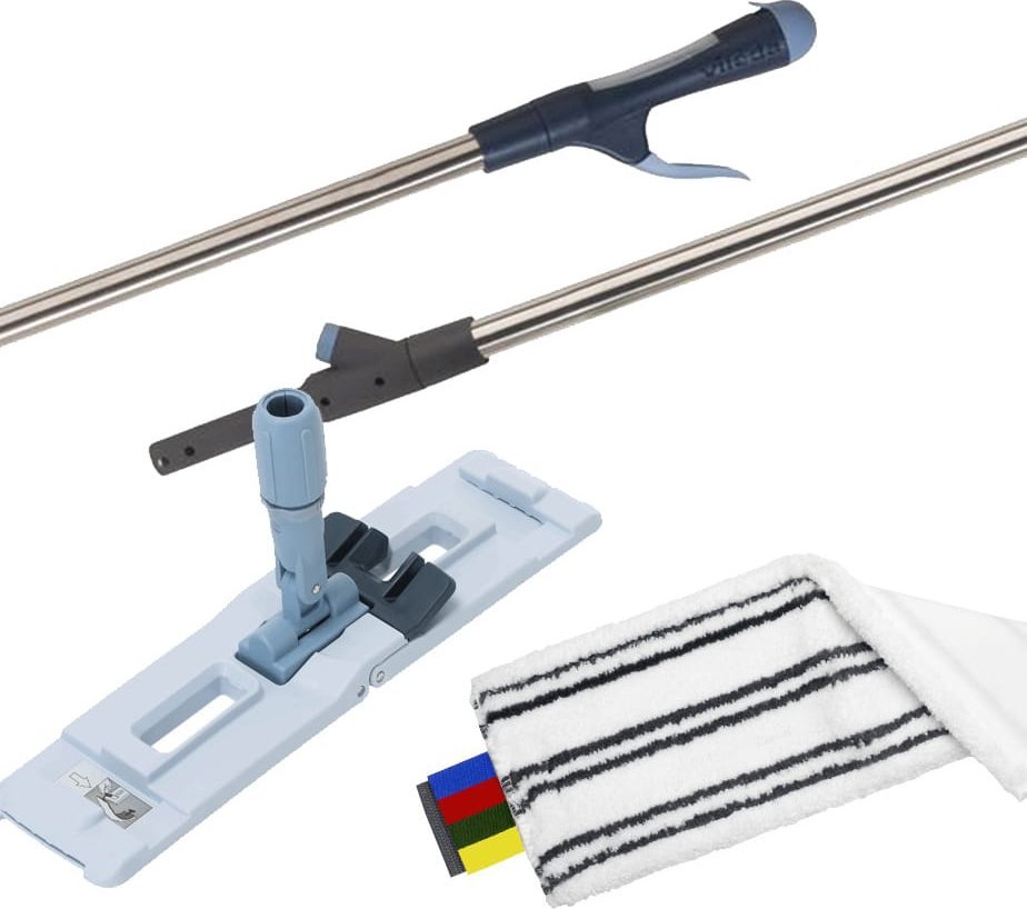 Mop Vileda Zestaw SprayPro Inox (system natryskowy) + UltraSpeed Pro (uchwyt) + UltraSpeed Pro MicroLite (nakładka)